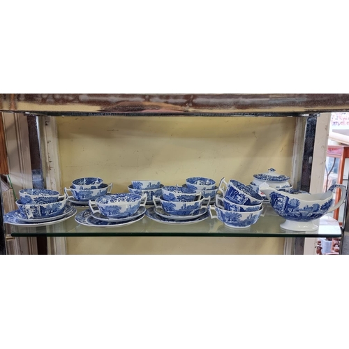 1380 - A small collection of Spode 'Italian' pattern items. 