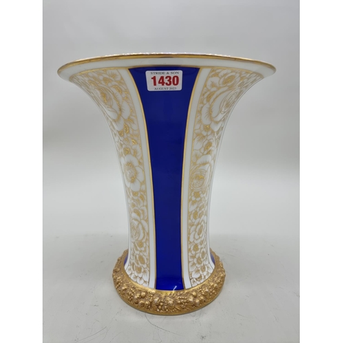 1430 - A large Rosenthal porcelain vase, 28cm high, (second).