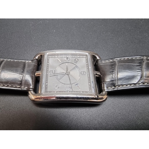 276 - A Hermes Cape Cod stainless steel Display Watch, 35mm, (no movement).