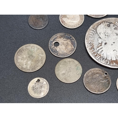 308 - Coins: South Africa, a 1927 George V silver shilling; together with a 1927 silver sixpence and a 192... 