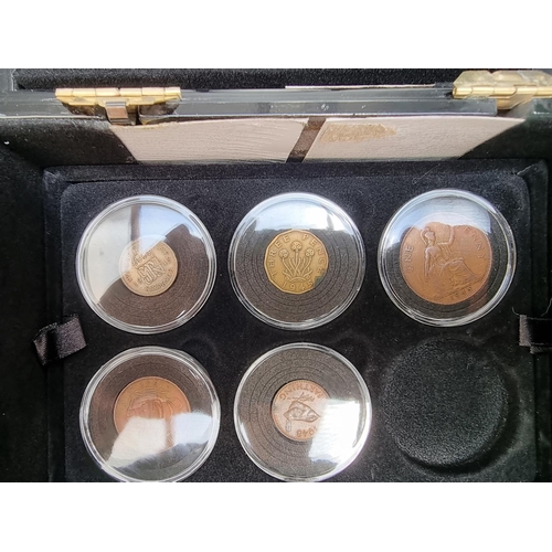 363 - Coins: a cased 'The VE Day 75th Anniversary Coin Set 1945-2020', eleven British coins, to include a ... 