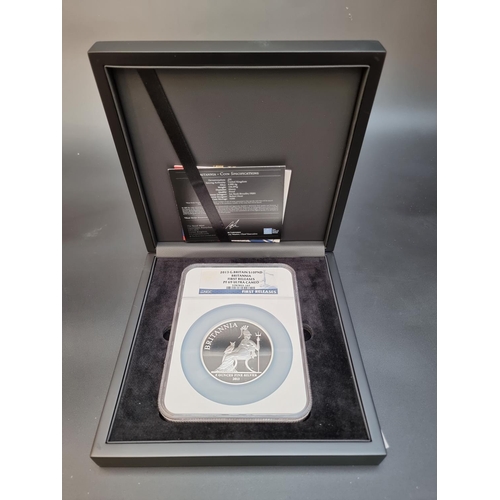 364 - Coins: a cased 2013 Royal Mint Britannia First release PF 69 Ultra Cameo 'The Changing Face of Brita... 