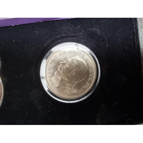 374 - Coins: a cased 2011 'Year Of The Three Kings' limited edition set of two silver crowns 1935; 1937 an... 