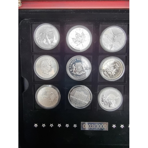 381 - Coins: a cased 'Fabulous 12 Silver collection' containing twelve assorted 2010 Proof silver coins fr... 