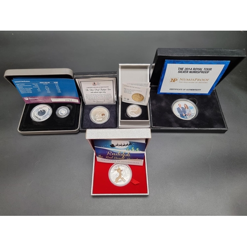 385 - Coins: a cased Perth Mint '200th Anniversary of the Holey Dollar and Dump' 1oz silver proof coin set... 