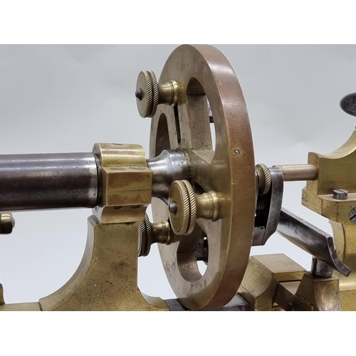 1559 - A vintage clock or watchmaker's lathe.