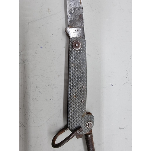 1630 - A British military folding pocket or Jack knife, by Rodgers Sheffield, with broad arrow, 14cm closed... 