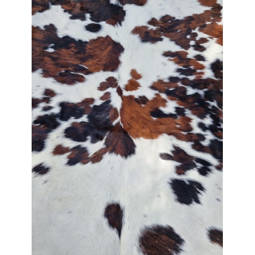 1692 - A cow hide, 213 x 185cm.