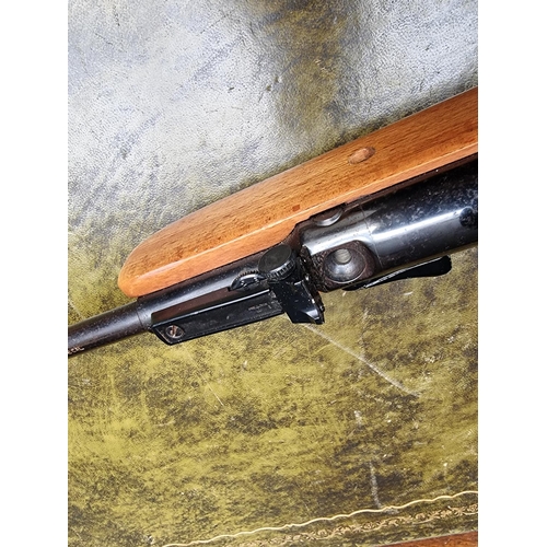 1719 - A BSA 'Airsporter' .22 cal under lever air rifle, with Bisley scope.