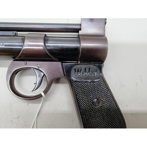 1720 - A Webley Junior .177 cal air pistol, Serial No: 1735.