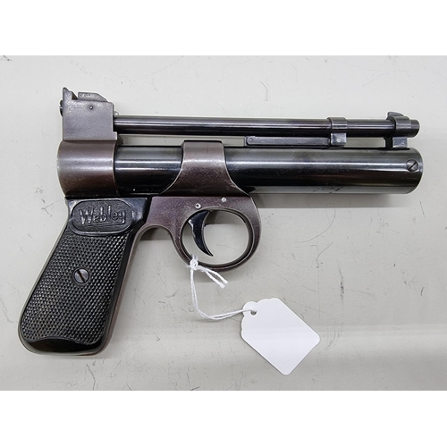 1720 - A Webley Junior .177 cal air pistol, Serial No: 1735.