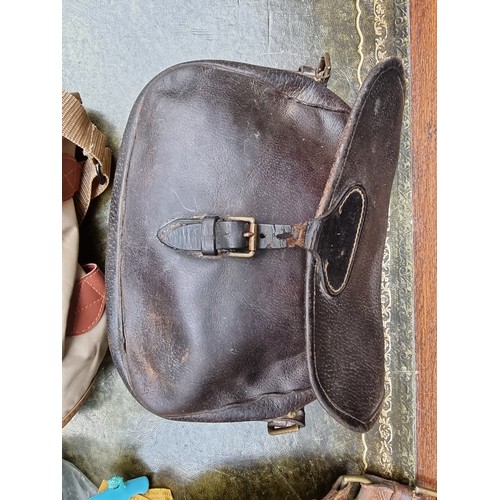 Two Vintage Fishing Bags