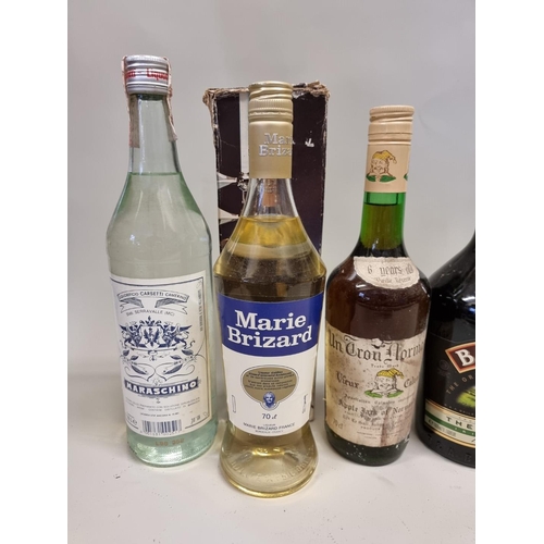 103 - A mixed group of various Liqueurs and similar. (9)