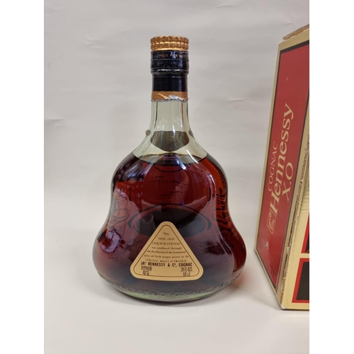 121 - A 24 fl.oz. bottle of Hennessy XO Cognac, in card box.