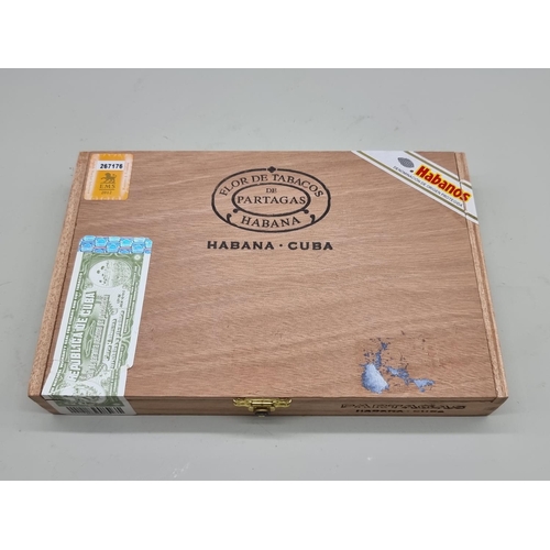 129 - Eight Partegas Serie D Especial cigars, in box dated Jun 11.These cigars have been aged for over 12 ... 