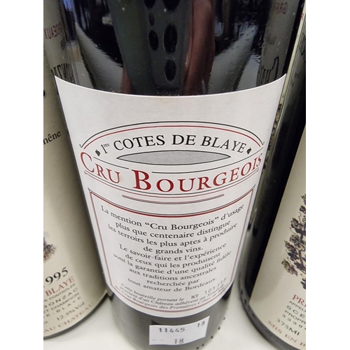6 - Twelve 37.5cl bottles of Chateau Segonzac Vieilles Vignes, 1995, Cotes de Blaye. (12)... 