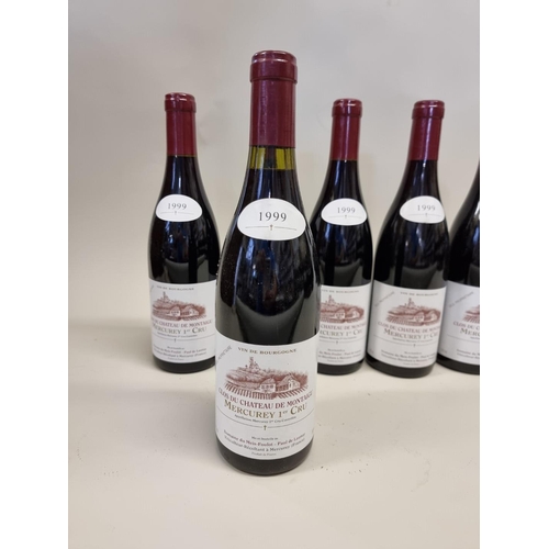 68 - Six 75cl bottles of Mercurey 1er Cru Chateau de Montaigu, 1999, Meix Foulot. (6)... 