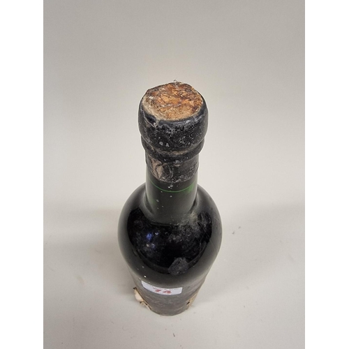 74 - A bottle of Rebello Valente 1966 Vintage Port, bottled 1968, (label distressed).