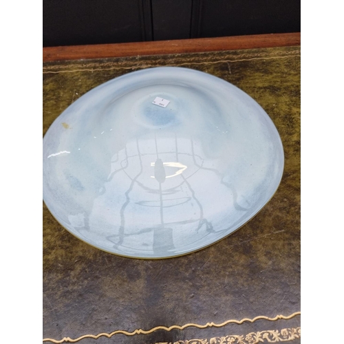 1155 - A large Art Glass bowl, 42cm diameter.