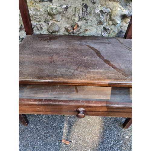 1100 - A mahogany wash stand, 70cm wide. 