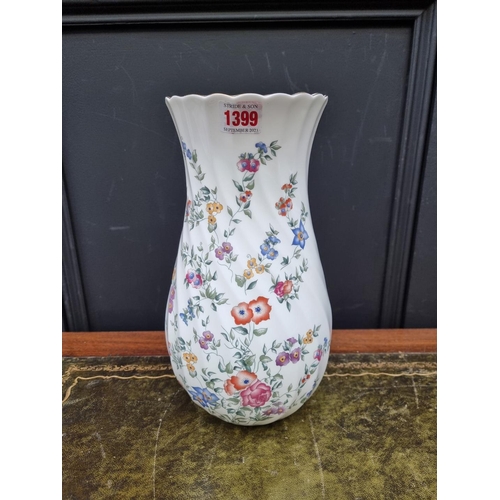 1399 - A large Wedgwood 'Avebury' vase, 30.5cm high, boxed.