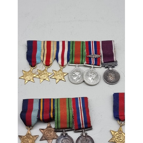 1487 - Medals: a small quantity of miniature medals. 