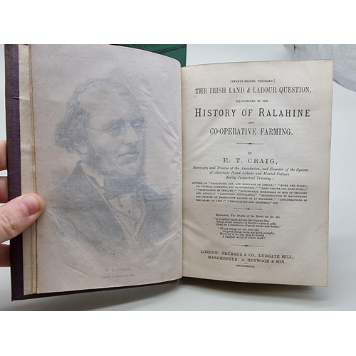 560 - IRELAND: COYLE (Albert, official reporter): 'Evidence on Conditions in Ireland..comprising the ... 