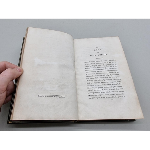 581 - MILTON (John): 'Paradise Lost..', London, F C & J Rivington et al, 1817: contemporary full ... 