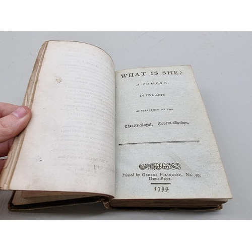 600 - IRISH IMPRINTS: SMITH (Charlotte): 'What is She? A Comedy, in Five Acts as performed at the The... 