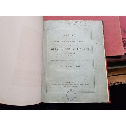 667 - SUSSEX 'BRIGHTON & HOVE ARCHAEOLOGIST': pub. Brighton and Hove Archaeological Club, 1914-24... 