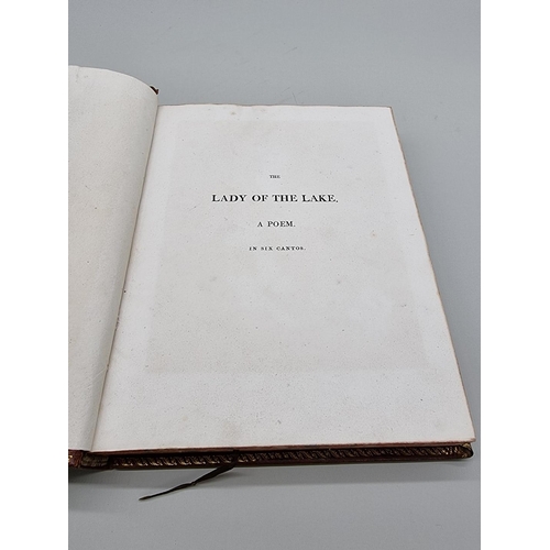 524 - SCOTT (Sir Walter): 'The Lady of the Lake; a Poem'. Edinburgh, John Ballantyne, 1810: FIRST EDI... 