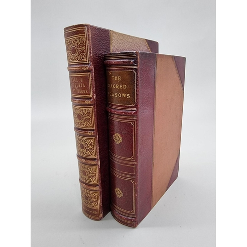 554 - BINDINGS: ST. PIERRE (Bernadin de): 'Paul and Virginia..', London, W S Orr & Co, 1839: nume... 