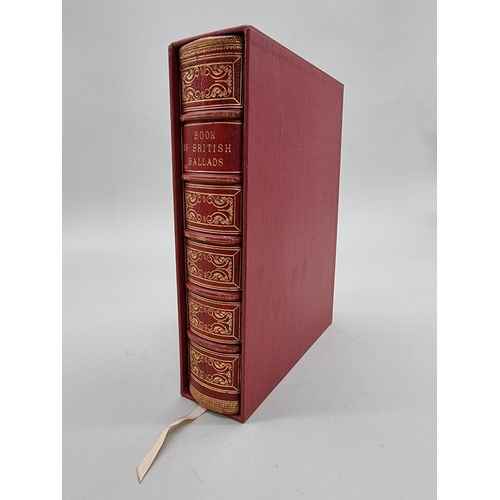 563 - BINDING: HALL (S C, Mrs, editor): 'The Book of British Ballads...': London, George Virtue, 1849... 