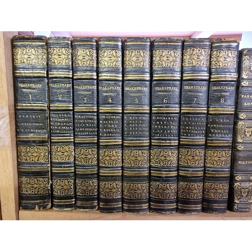 580 - REGENCY BINDINGS: SHAKESPEARE (William): 'Shakespeare's Dramatic Works...', London, J F Dove, 1... 