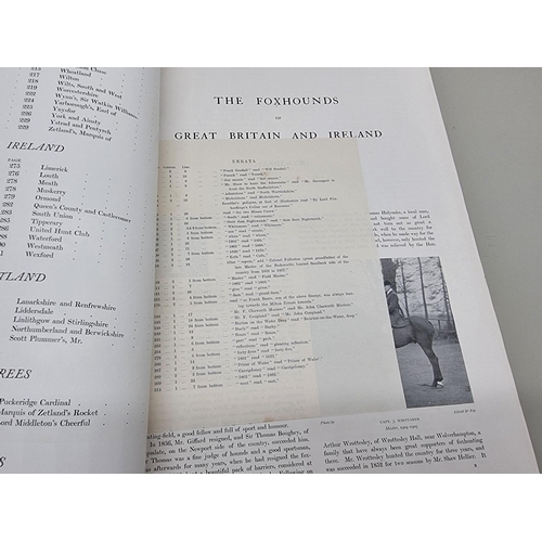 639 - TRAFFORD (De, SIR HUMPHREY): 'The Foxhounds of Great Britain and Ireland...their Masters and Hu... 
