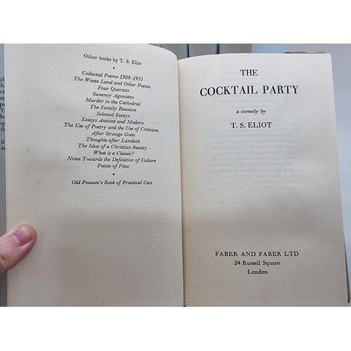 661 - ELIOT (T S): 'The Cocktail Party': London, Faber, 1950: FIRST EDITION. Dustjacket, spine sunned... 