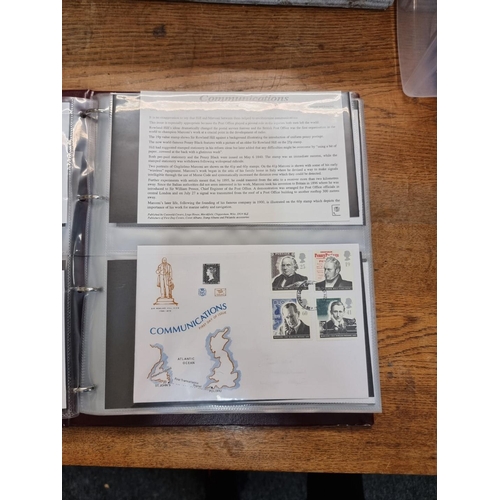 910 - FIRST DAY COVERS: a large collection, housed in 10 Royal Mail albums. (One Box)... 