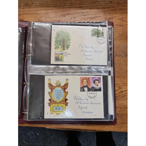 910 - FIRST DAY COVERS: a large collection, housed in 10 Royal Mail albums. (One Box)... 