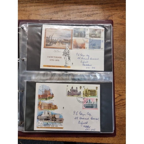 910 - FIRST DAY COVERS: a large collection, housed in 10 Royal Mail albums. (One Box)... 