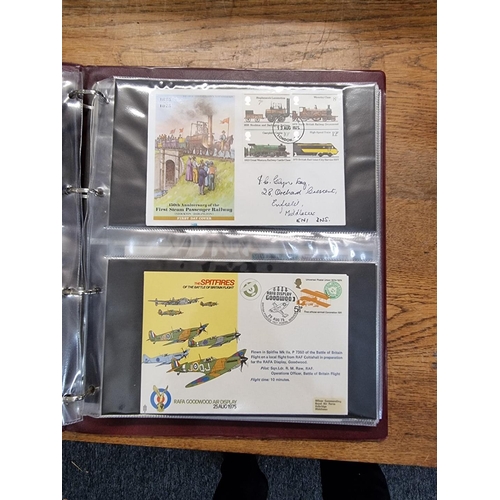 910 - FIRST DAY COVERS: a large collection, housed in 10 Royal Mail albums. (One Box)... 