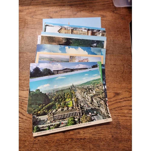 911 - POSTCARDS: a very large quantity of modern postcards, much arranged by file index, chiefly Scot... 