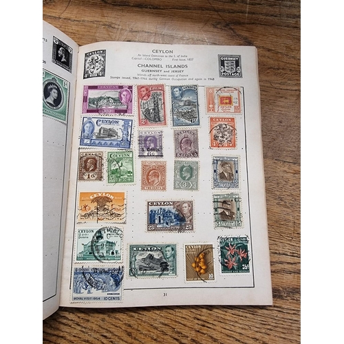 925 - STAMPS: a mixed collection, including several sheets of cancelled 1d reds, Royal Golden Wedding Anni... 