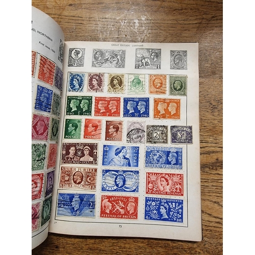 925 - STAMPS: a mixed collection, including several sheets of cancelled 1d reds, Royal Golden Wedding Anni... 