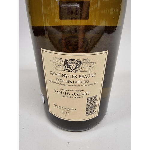 14 - A 150ml magnum bottle of Savigny Les Beaune, Clos des Guettes Blanc, 2000, Louis Jadot.... 