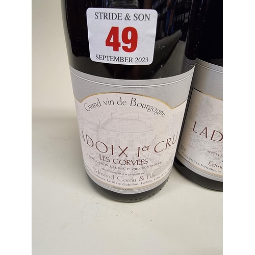 49 - Six 75cl bottles of Ladoix 1er Cru Les Corvees, 1996, Edmond Cornu. (6)