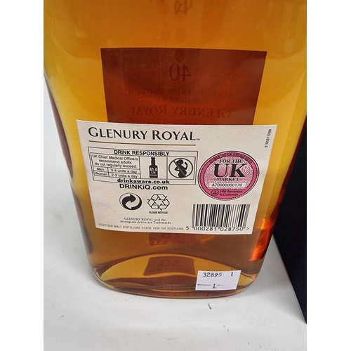 70 - A 70cl Limited Edition bottle of Glenury Royal 40 Year Old 1970 Whisky, 59.4% abc, bottle no. 0403, ... 