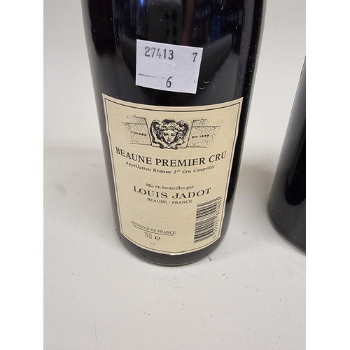 79 - A 75cl bottle of Beaune 1er Cru, 1998, Louis Jadot; together with a 75cl bottle of Chateau Latour Ca... 