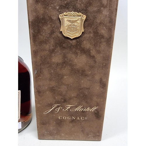 93 - A 70cl bottle of Martell Reserve du Fondateur Cognac, bottled 1982, No.267, with certificate, in pre... 