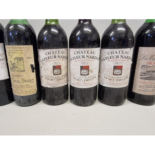 95 - Twelve bottles of French wine, comprising one each of: Chateau Potensac, Medoc, 1979, Delon Liguard;... 