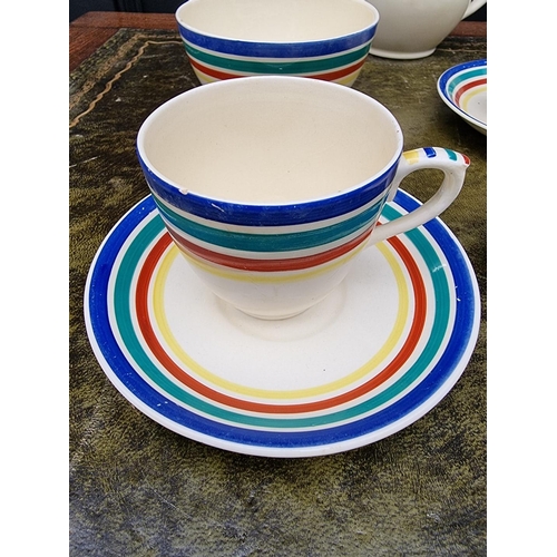 1140A - An Art Deco Susie Cooper tea service. 